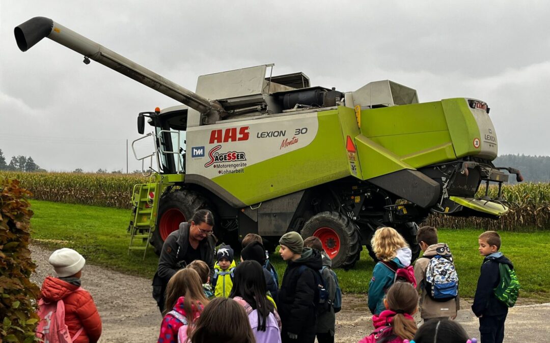 Von der Ernte zum Apfelsaft – ein erlebnisreicher Morgen auf dem Bauernhof