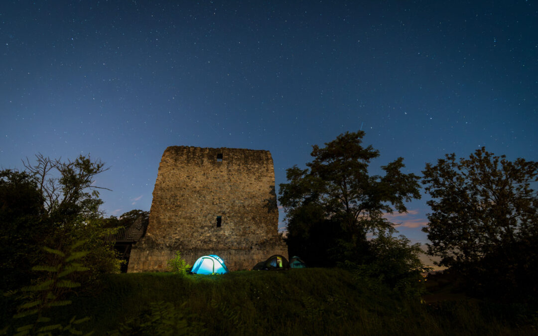 Zelten mit der Klasse 5c